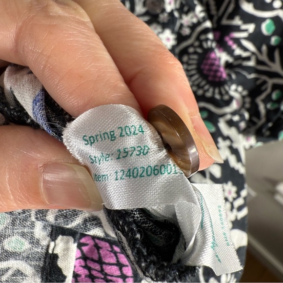 Marine Layer Camila Mini Dress Black Floral Hemp Tencel Size Medium - Picture 7 of 11